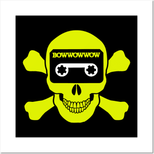 BOWWOWWOW Cassette Skull Posters and Art